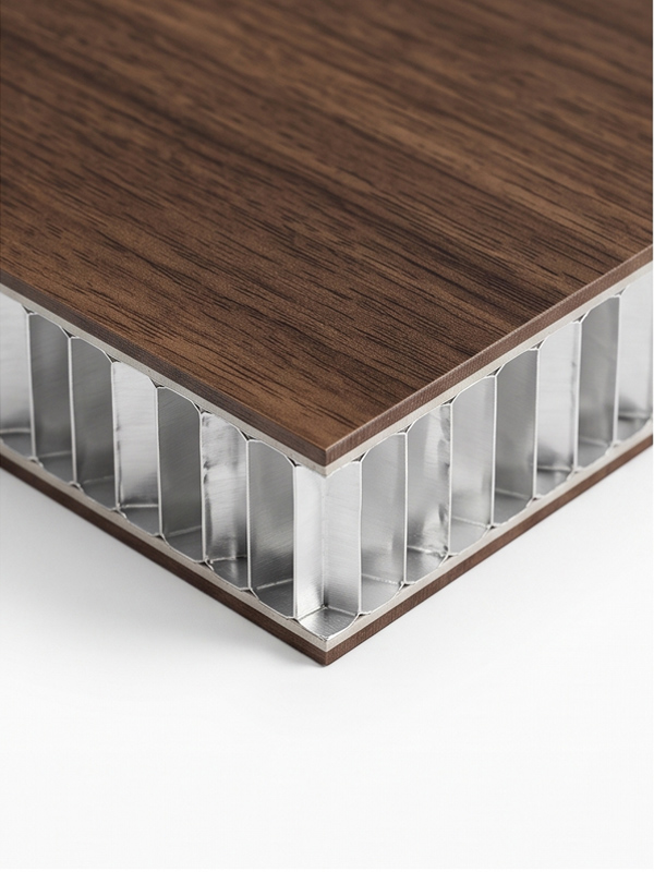 Precision cut aluminum honeycomb edge