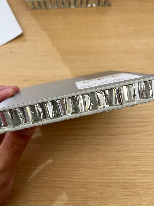 aluminium honeycomb composite panel