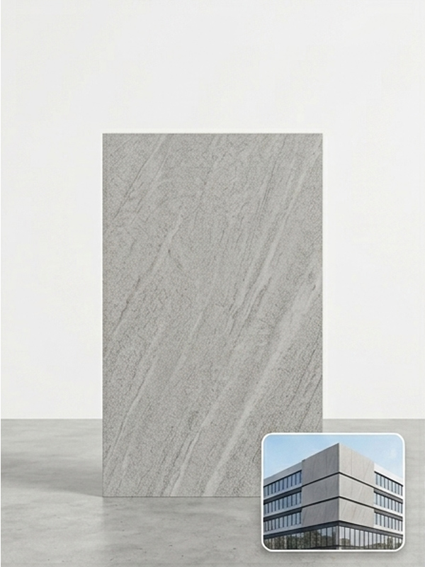 Textured PVDF Aluminum Honeycomb Panel for Building Facade