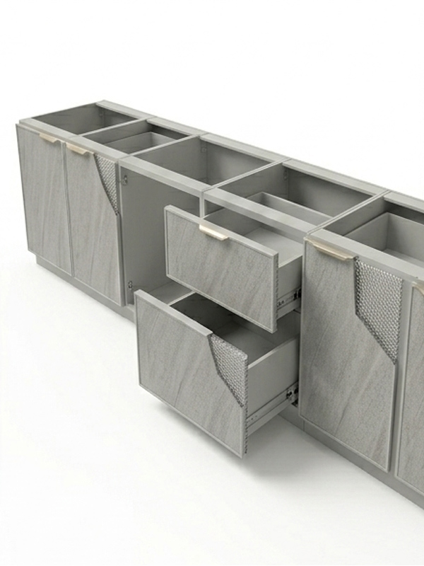 aluminum kitchen cabinet panel