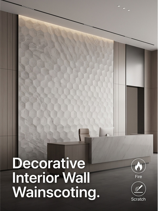 aluminum wainscoting panel