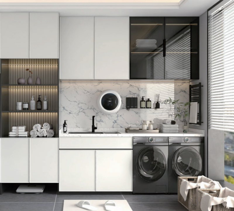 All-Aluminum Balcony and Bathroom Vanities