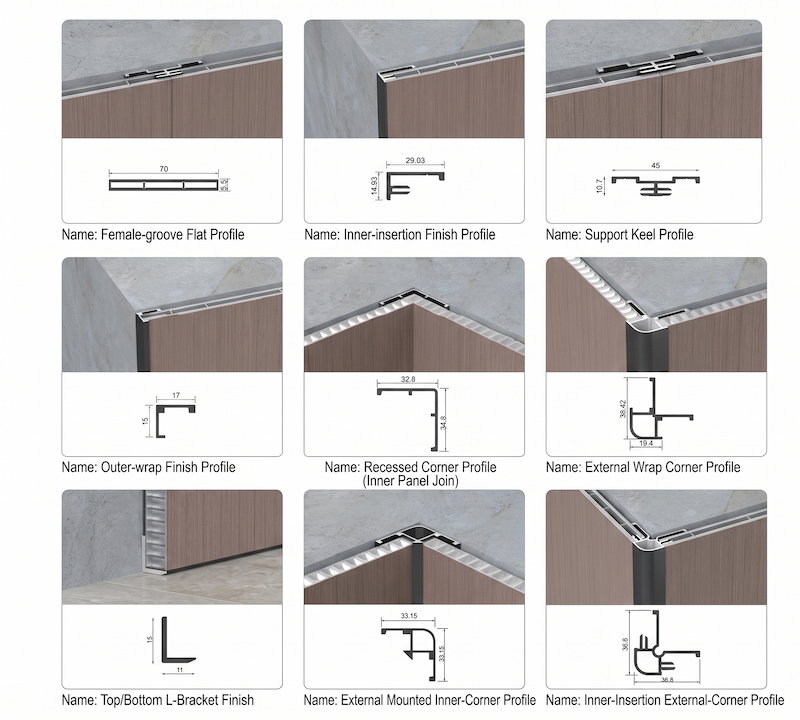 9.5mm Seamless Keel Wall System