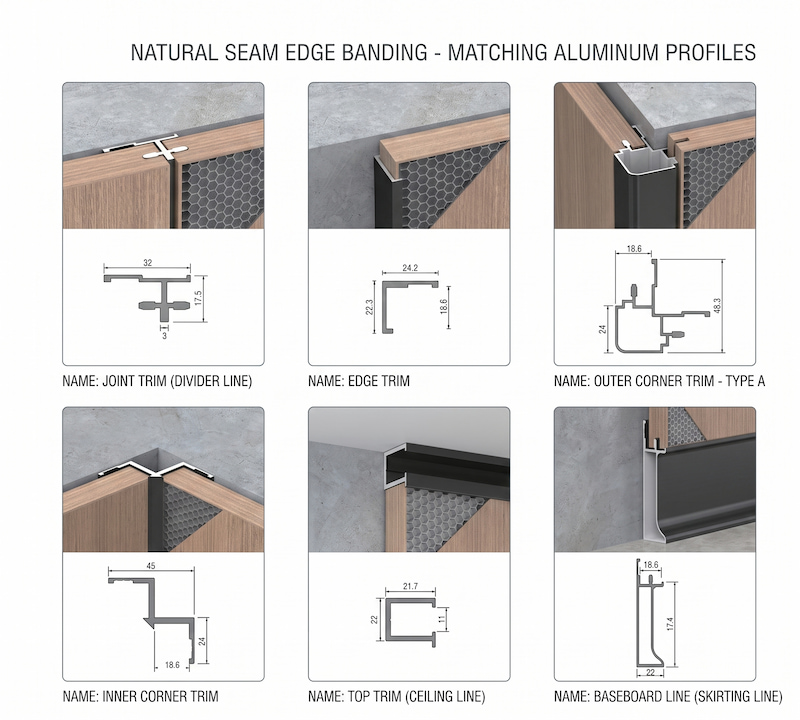 18mm Edge Banded Wall System