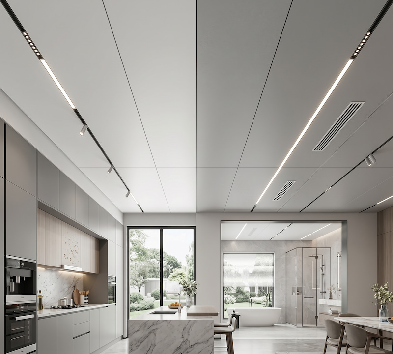 Waterproof Kitchen and Bathroom Honeycomb Ceiling