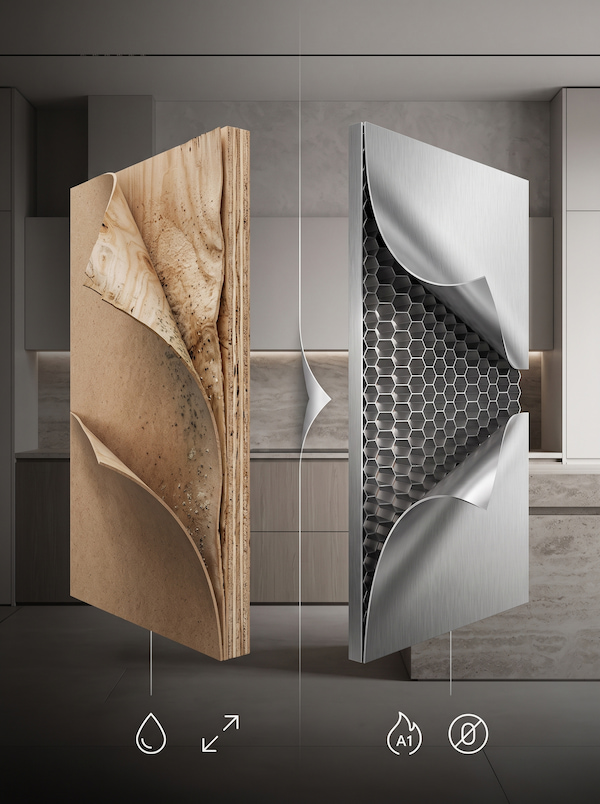 Aluminum Honeycomb vs. Plywood & MDF: Why Custom Interiors Are Going 100% Metal